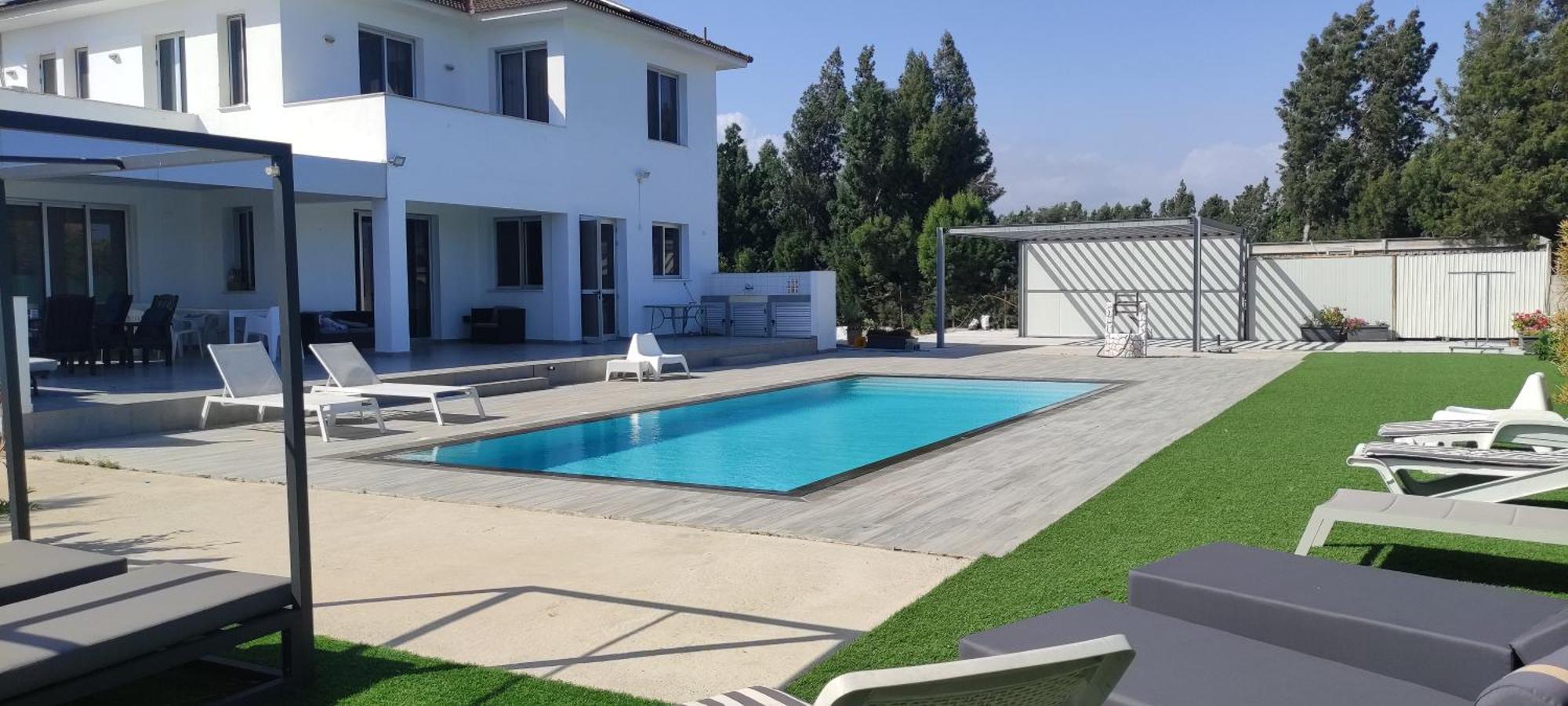 Kiti Village Villa, Cyprus, Salt-Water Pool, 6 Bedrooms, Larnaca Kültér fotó