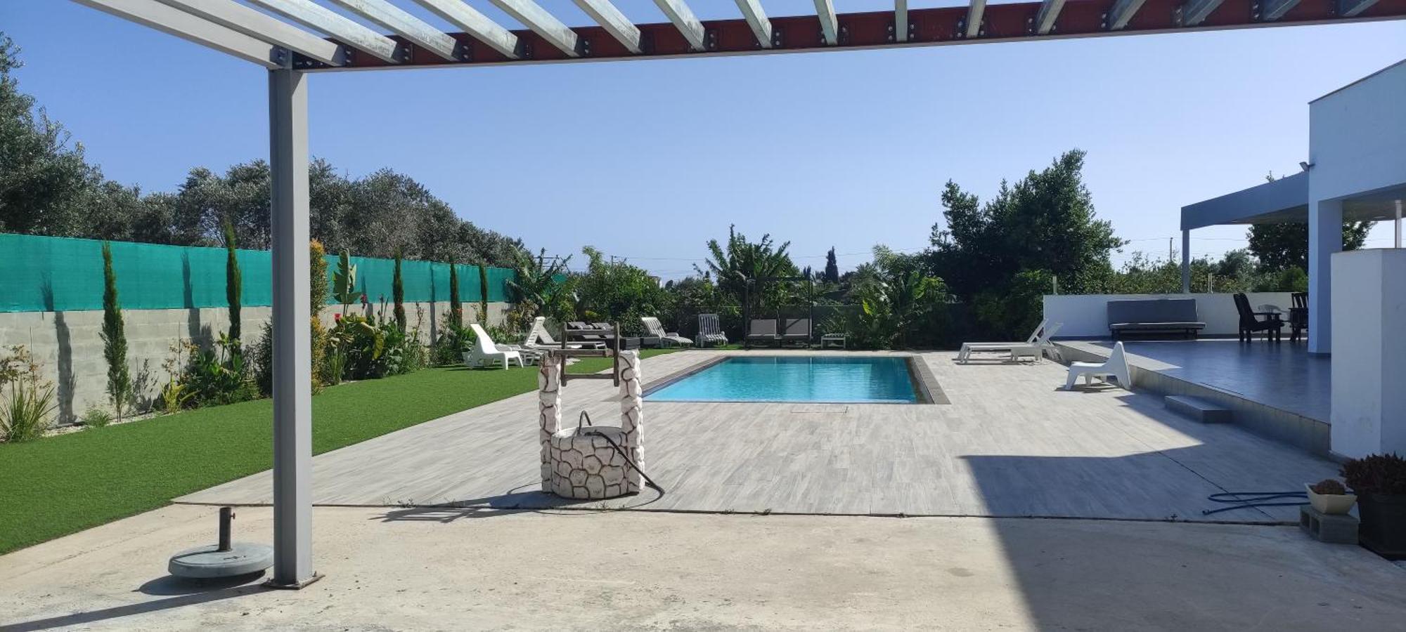 Kiti Village Villa, Cyprus, Salt-Water Pool, 6 Bedrooms, Larnaca Kültér fotó